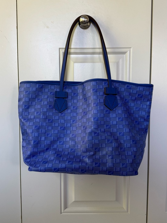 Moreau Handbags - Moreau Paris St Tropez MM Tote Bag in Deep Blue
